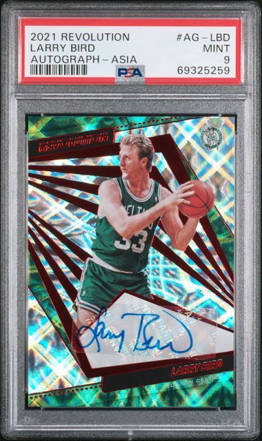 PSA 9 - 2021 Revolution Larry Bird Autograph - Asia #AG-LBD [69325259]