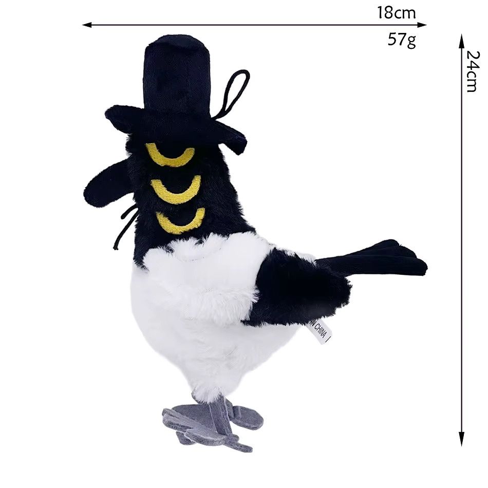 Kpop Demons Hunters - 3 eyed Bird - Magpie Plush