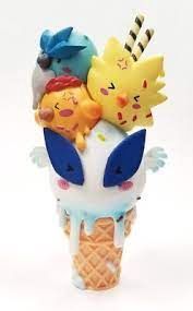 Articuno / Zapdos / Moltres / Lugia Ice Cream Figure
