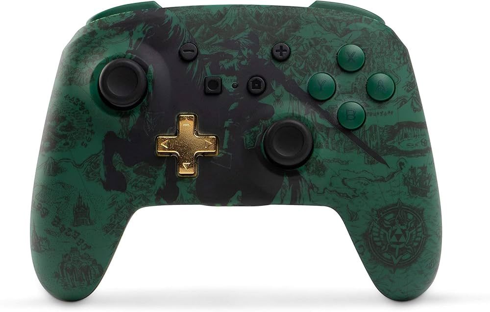 Power A - The Legend of Zelda - Wireless Controller (Batteries) - Dark Green - Nintendo Switch
