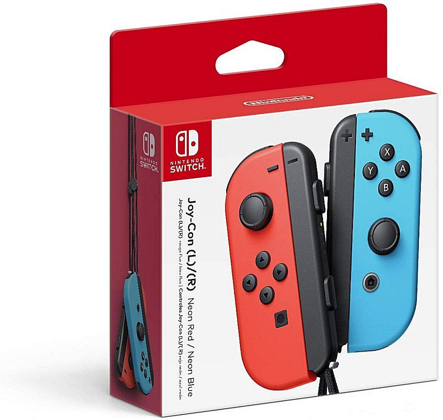 Red / Blue Nintendo Switch Joy Con Set, Condition: New/Sealed