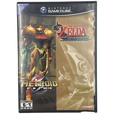 Metroid Prime &amp; Zelda Wind Waker Combo - GameCube
