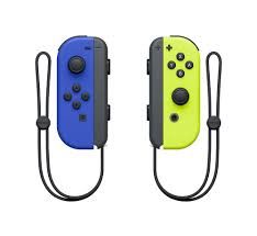 Navy Blue/ Neon Yellow Nintendo Switch Joy-Con Set