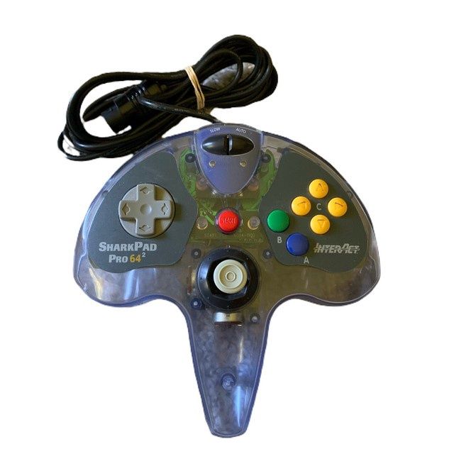 3rd Party - Nintendo 64 InterAct SharkPad Pro 64 | Translucent Blue