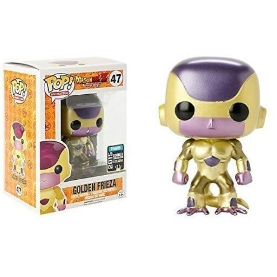 #47 Dragon Ball Z Resurrection 'F' - Golden Frieza - 2015 San Diego Comic Con Exclusive - Funko Pop!