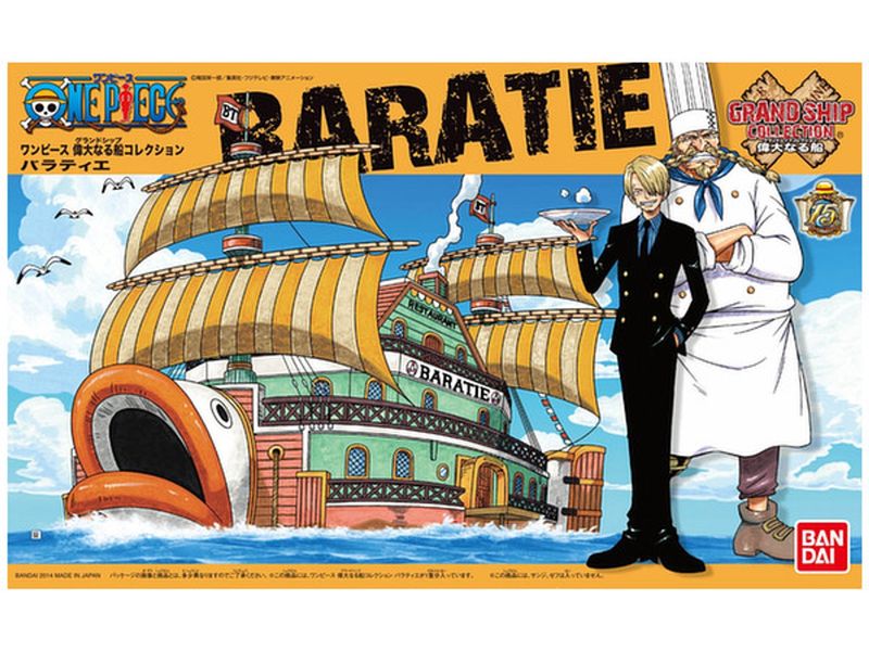 Baratie Model Ship [One Piece] (Grand Ship Collection)