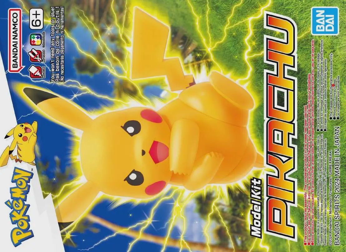 Sale Bandai Hobby Pokemon Select 14 Pikachu Plastic Model Kit