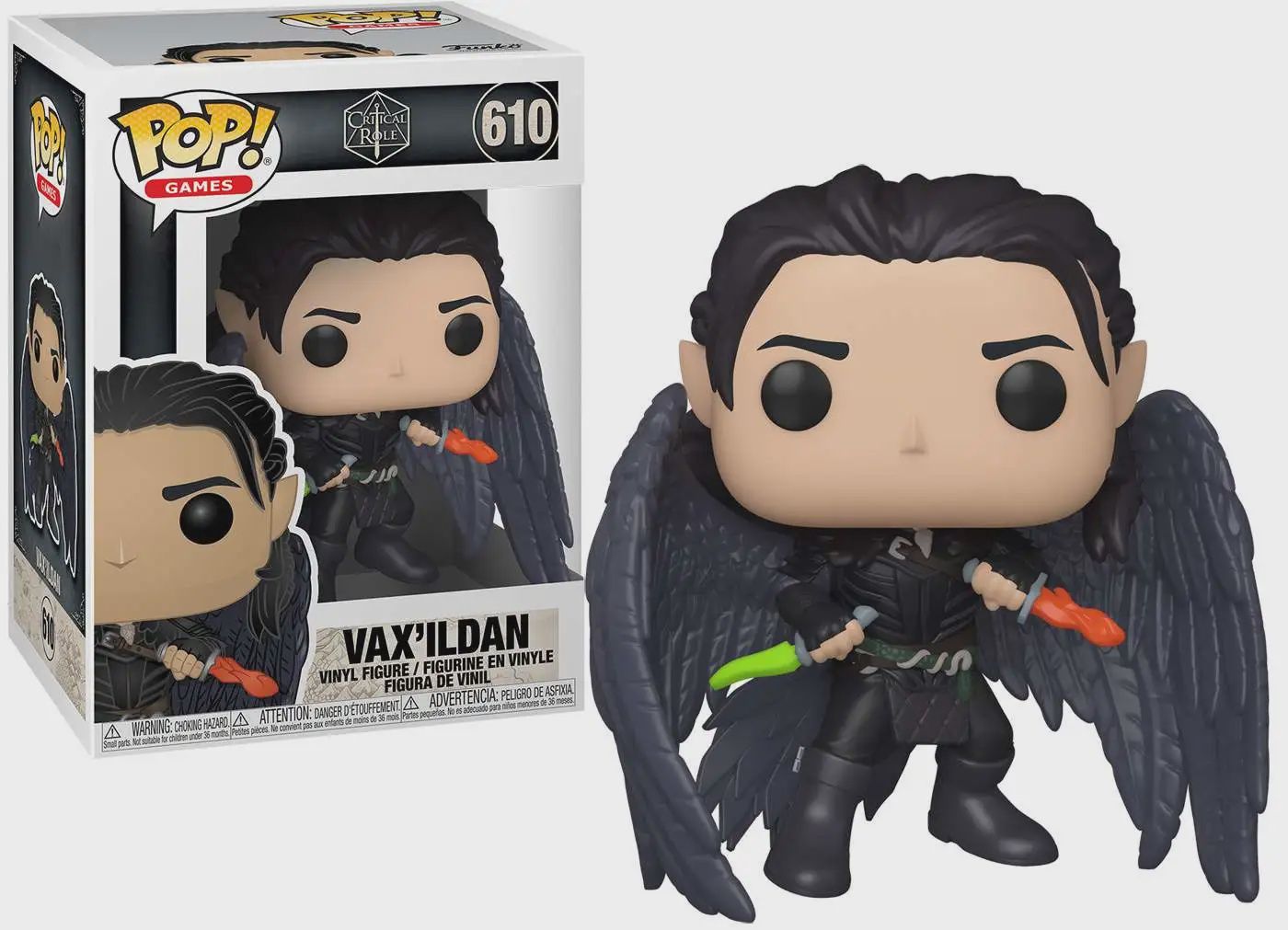#610 - Critical Role - Vax&#39;ildan - Funko Pop