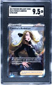 SGC 9.5 - Pokemon (2022) Cynthia&#39;s Ambition - Brilliant Stars #169