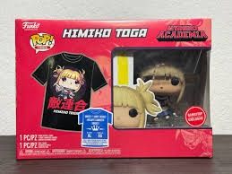 My Hero Acidemia - Himiko Toga - Gamestop Exclusive - Funko Pop and T-Shirt Combo Box
