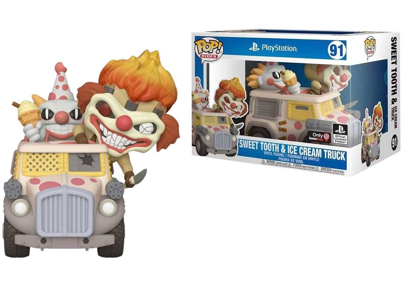 #91 PlayStation - Sweet Tooth &amp; Ice Cream Truck - GameStop Exclusive - Funko Pop!