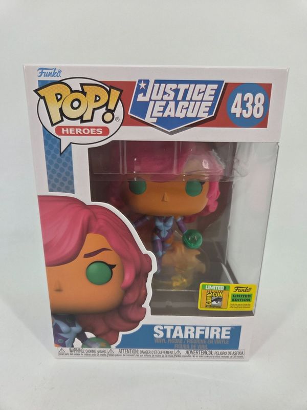 #438 Justice League - Starfire - 2022 Comic Con - Funko Pop!