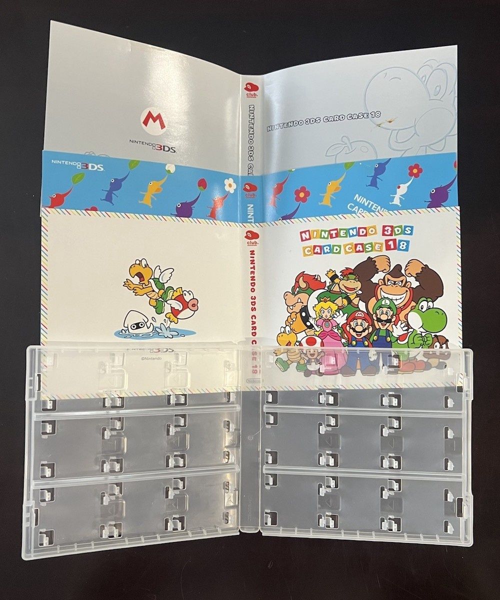 Club Nintendo 3DS 18 Card Storage Case