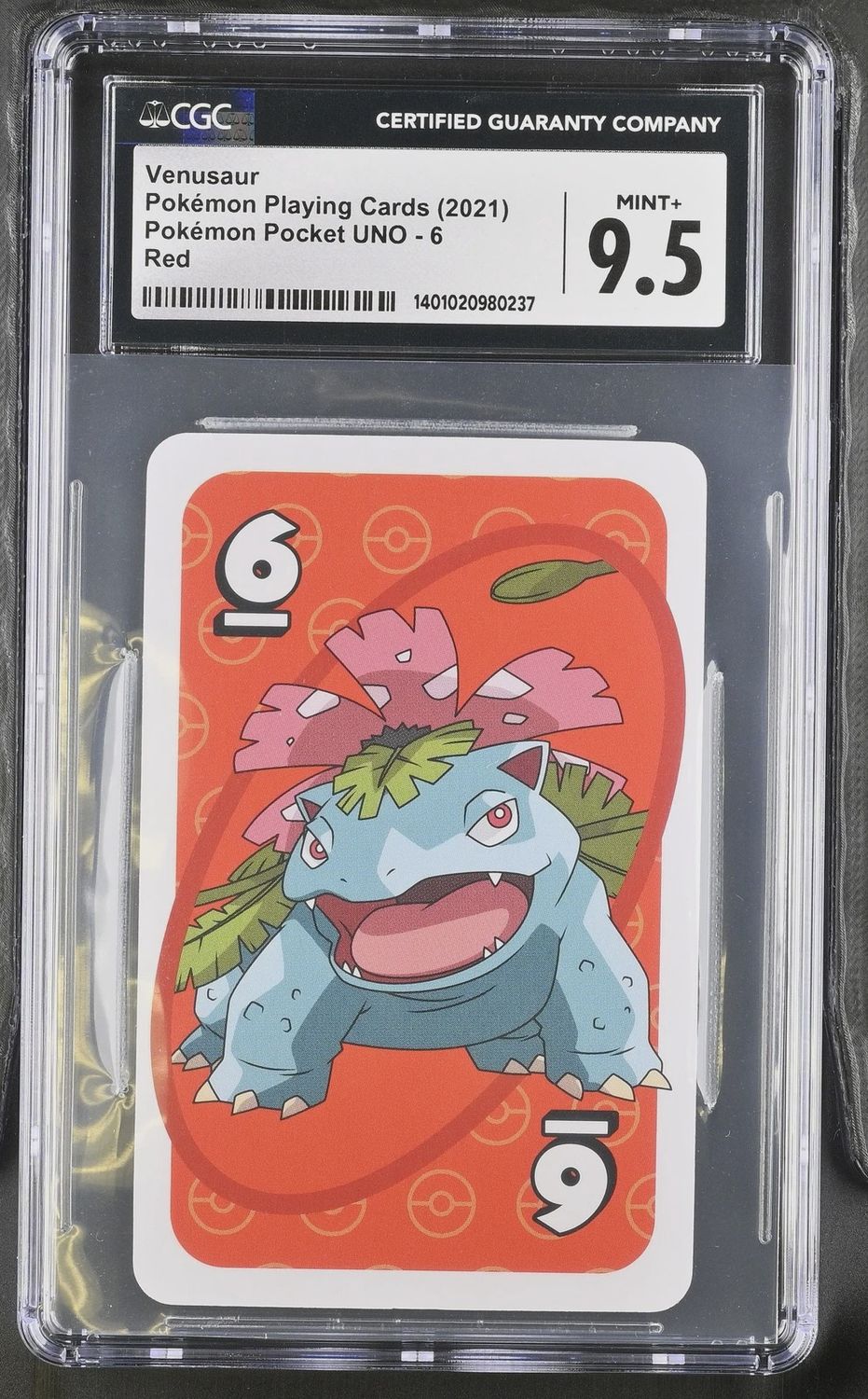 Pokemon Venusaur 2021 Pokemon Pocket UNO #6 CGC 9.5