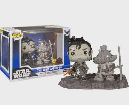 #502 Star Wars Visions - The Ronin &amp; B5-56 (Glow in the Dark) - Target Exclusive - Funko Pop!