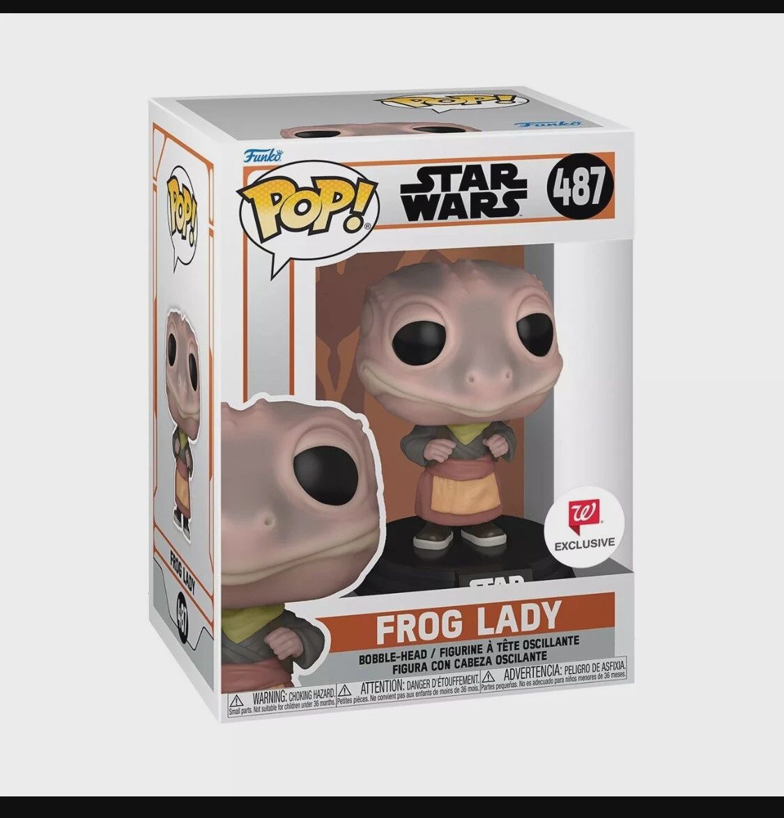 #487 - Star Wars - Frog Lady (Special Edition) - Funko Pop