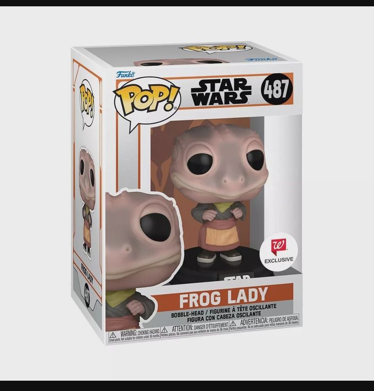 #487 - Star Wars - Frog Lady (Special Edition) - Funko Pop