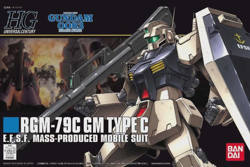 BANDAI NAMCO - RGM-79C GM TYPE C - High Grade