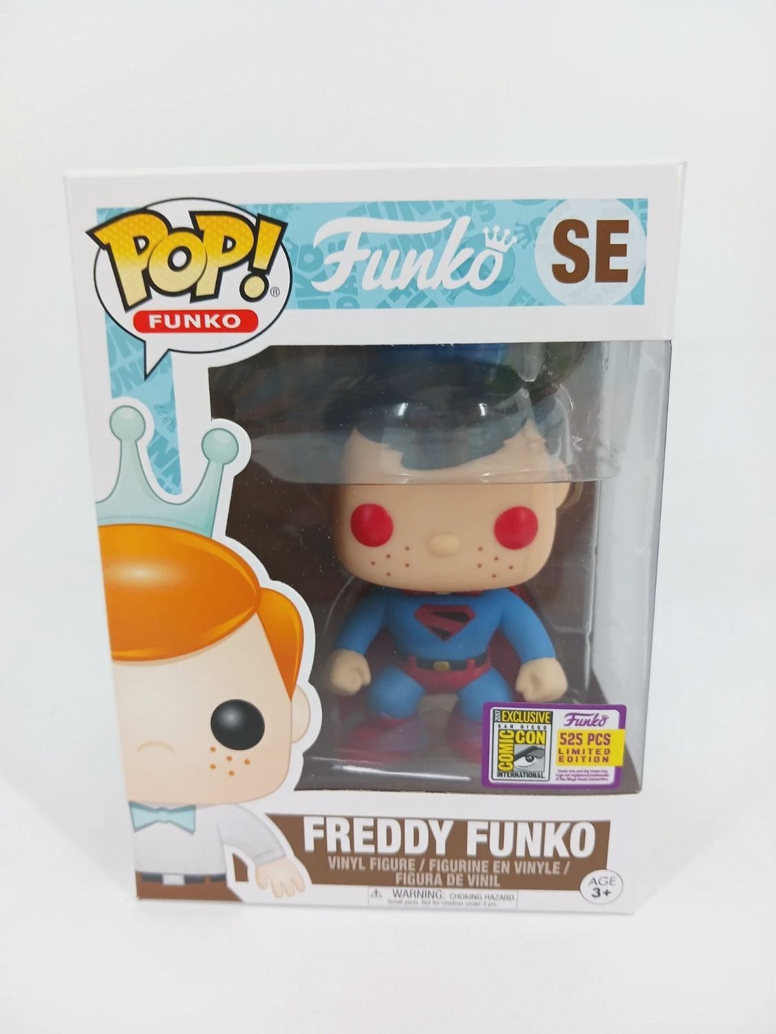 Funko Pop! #SE Freddy, Condition: Good, Exclusive: 2017 San Diego Comic Con Exclusive, Variant: Red Eyes