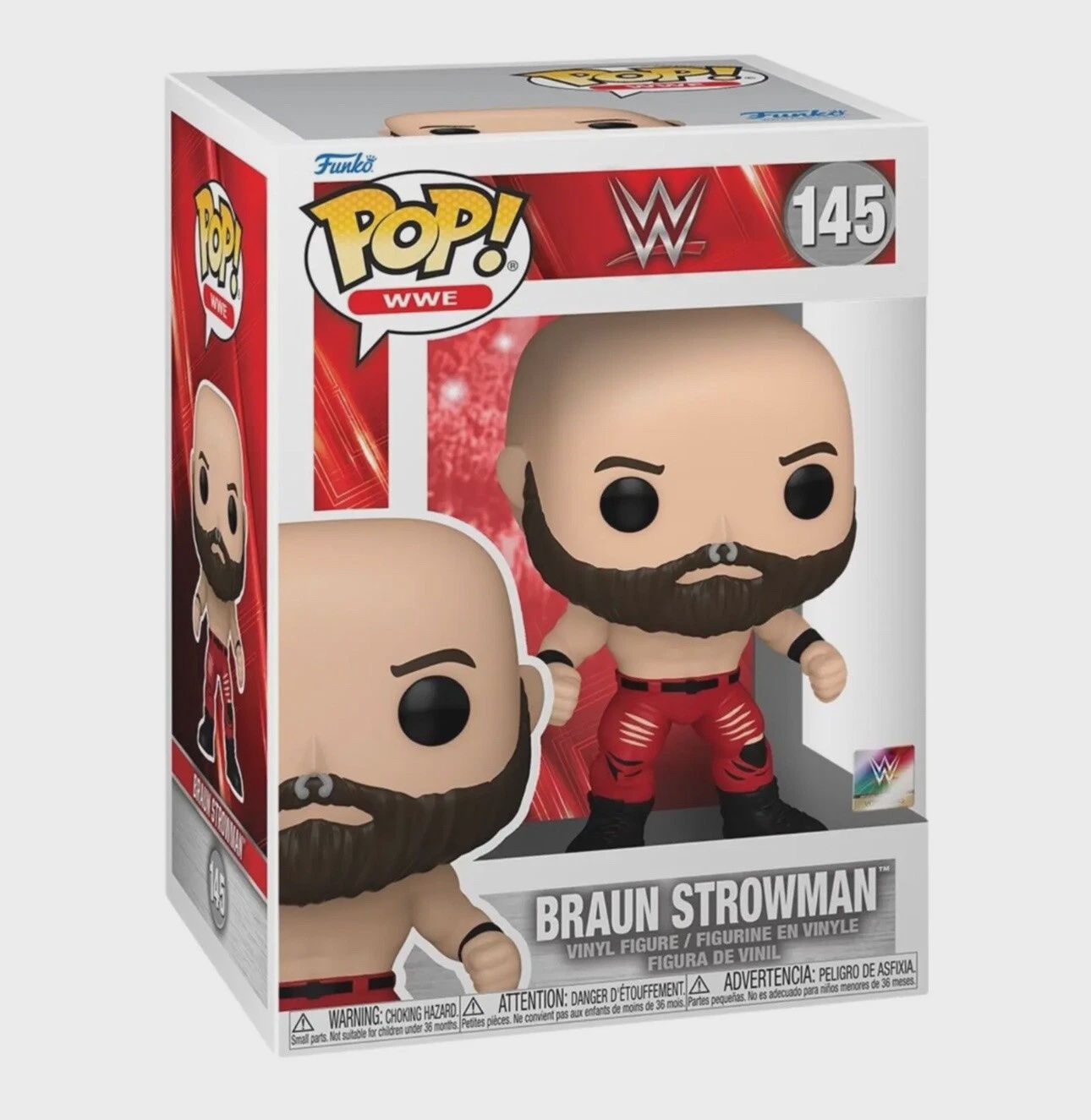#145 WWE - Braun Strowman - Funko Pop!, Condition: Basic Version