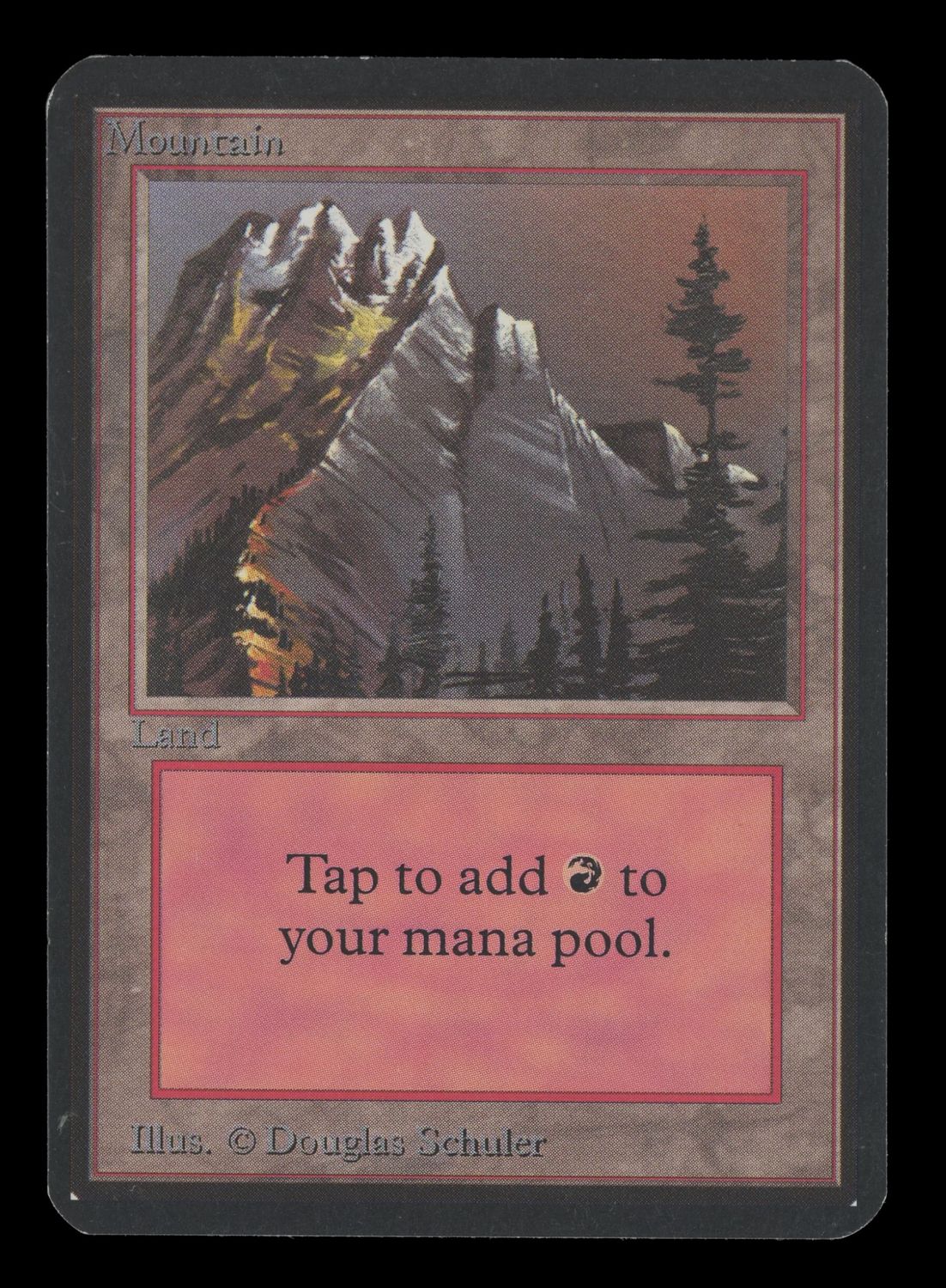 MANA 6 - Magic the Gathering 1993: Limited Edition Alpha - Mountain #293 - [22117968]