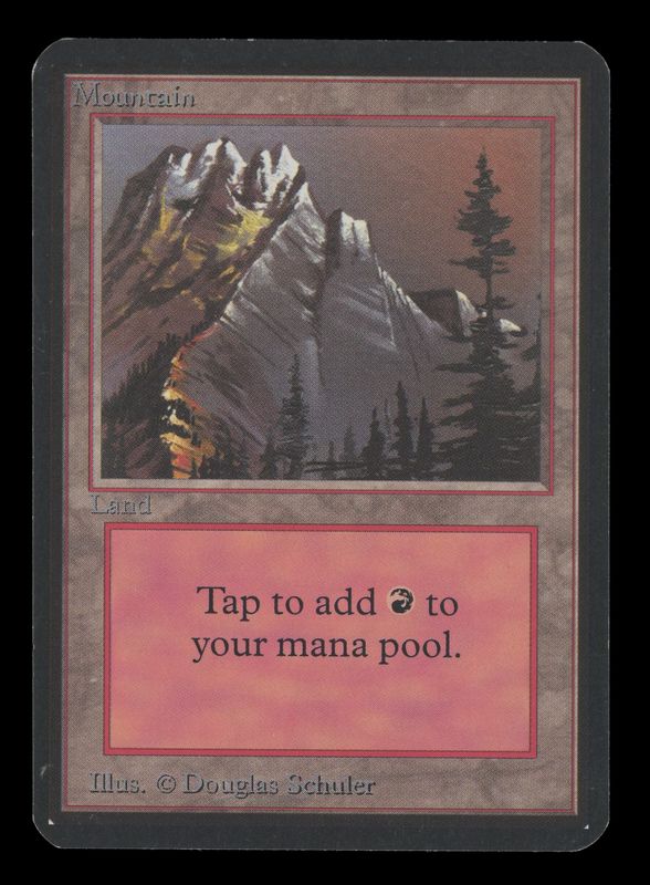 MANA 6 - Magic the Gathering 1993: Limited Edition Alpha - Mountain #293 - [22117968]