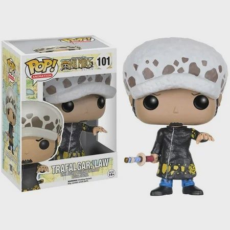 Funko Pop! #101 Trafalgar Law -  One Piece, Condition: Good