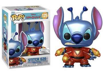 Funko Pop! #125 Stitch - Disney Lilo &amp; Stitch, Condition: Good, Exclusive: Limited Edition 3000 Pieces