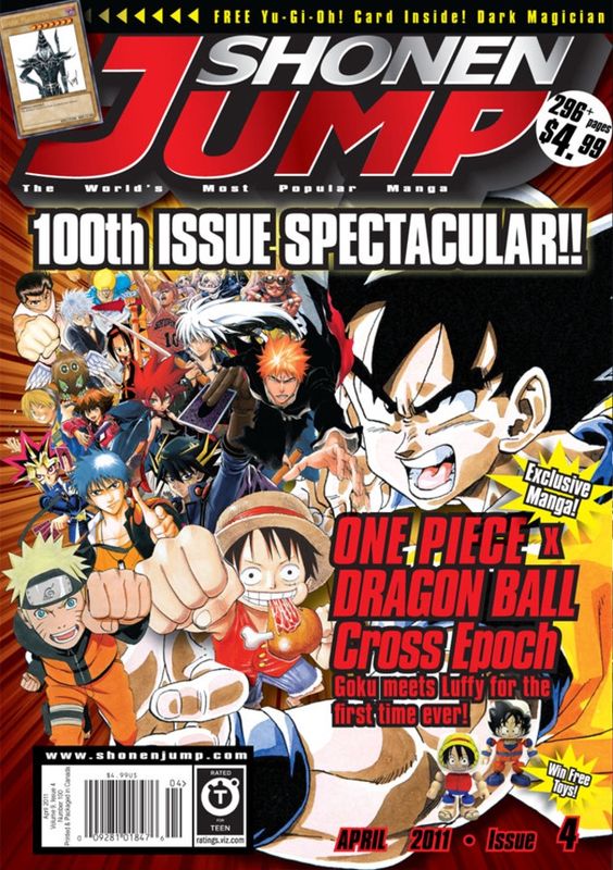 Shonen Jump Volume 100 Magazine [April 2011]