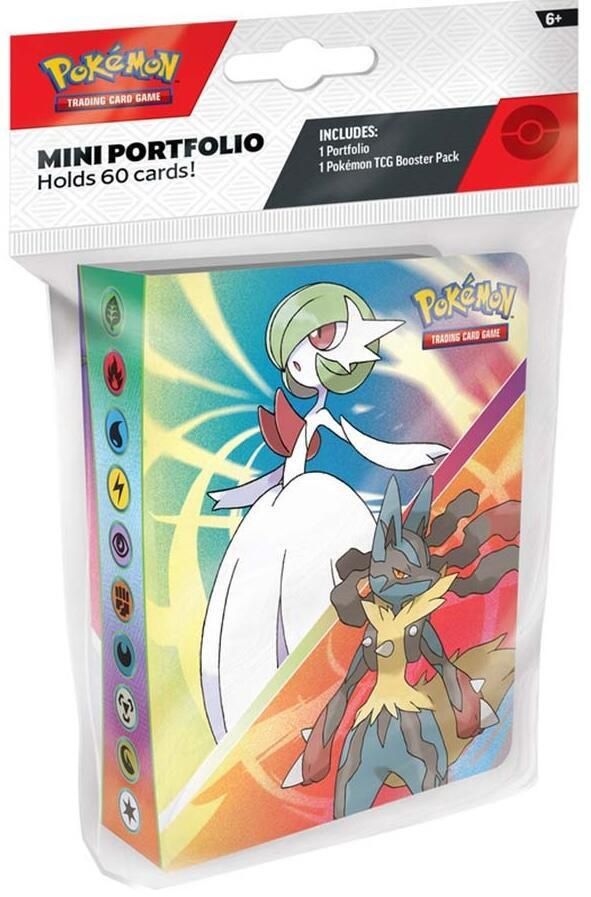 [English] Pokemon - Mega Evolution Mini Portfolio + Booster Pack