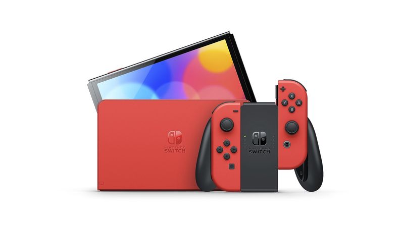 JP - Nintendo Switch OLED Console | Mario RED Edition