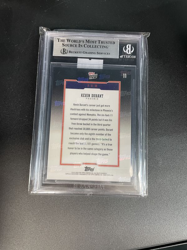 BECKETT 9 - 2024-25 TOPPS NOW KEVIN DURANT [0018159748]