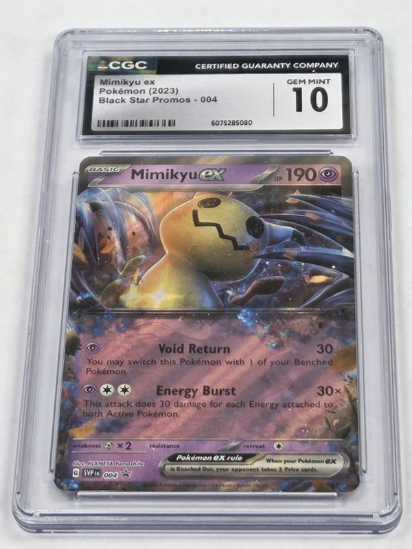 CGC - 10 - 2023 Pokemon Mimikyu ex - Black Star Promo - #4 - [6075285080]