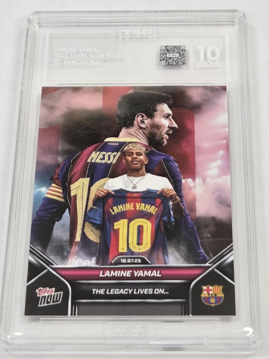 TAG - 10 - 2025 Topps Lamine Yamal Now - FC Barcelona -  #2 - [C2232885]