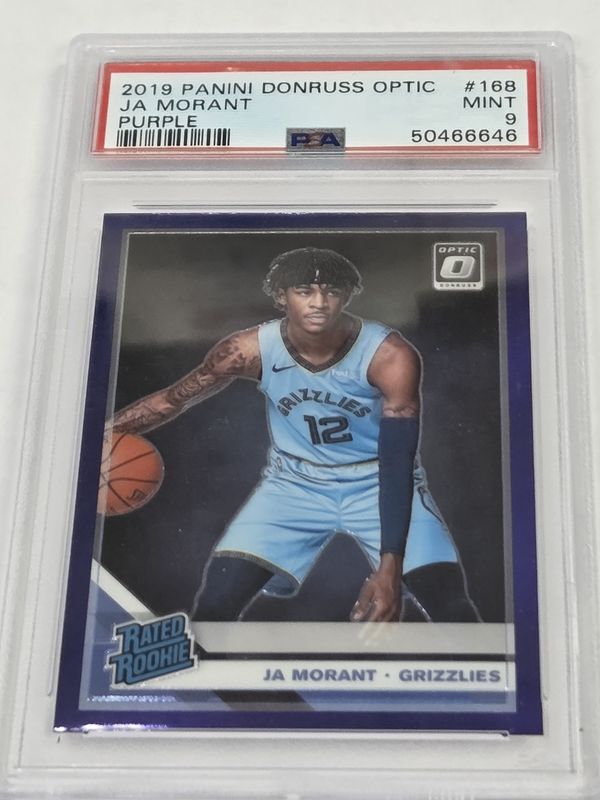 PSA 9 - 2019 Panini Donruss Optic - Ja Morant - Purple - #168 - [50466646]