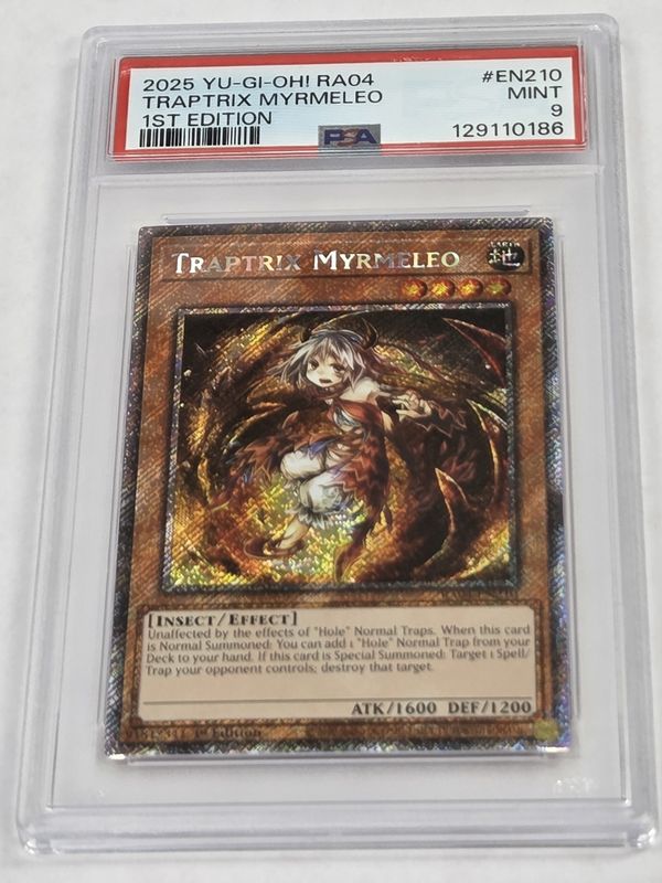 PSA 9 - 2025 Yu-Gi-Oh! RA04 - Traptrix Myrmeleo - 1st Edition - #EN210 - [129110186]