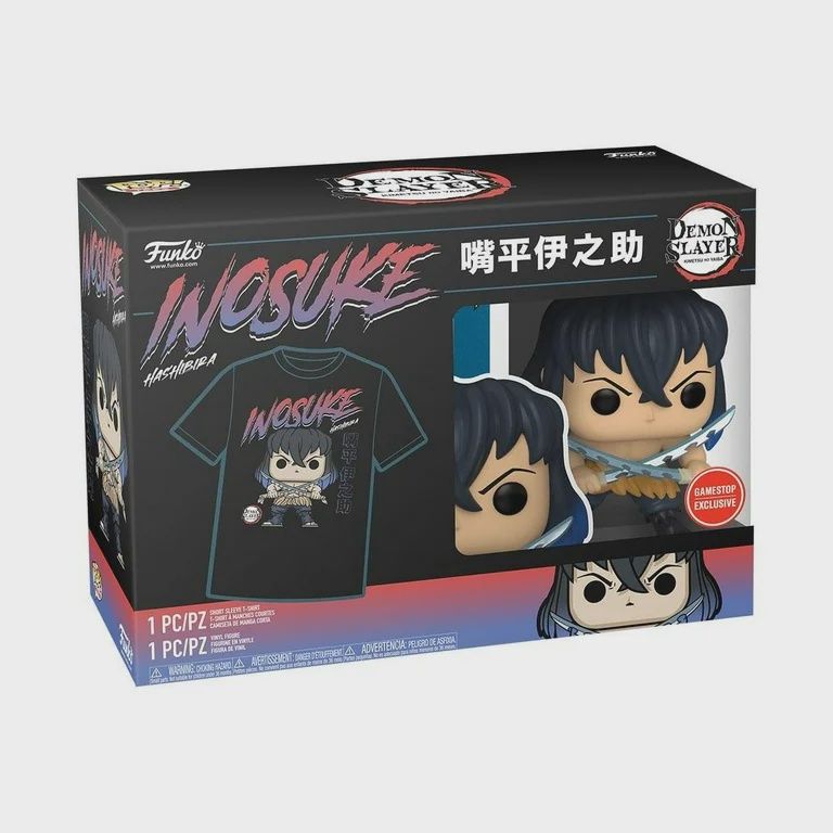 T-Shirt - Demon Slayer - Inosuke - Funko Pop!, Size: Small