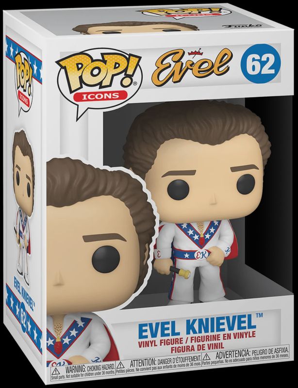 Funko Pop! #63 Evel Knievel - Evel