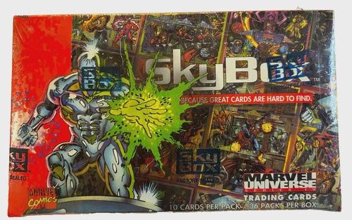 Sky Box Marvel Comic - Marvel Universe Series IV - Sealed Box