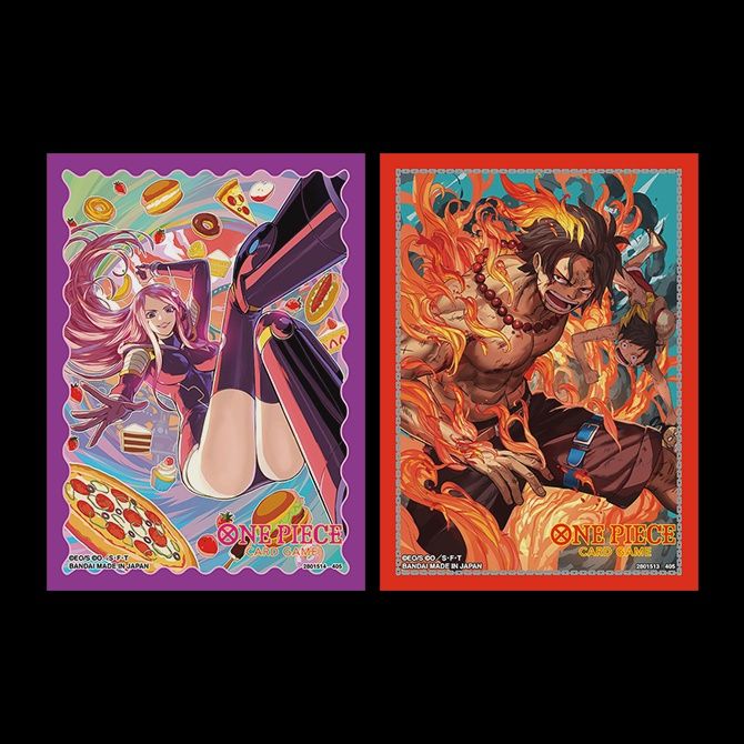 One Piece Card Game Official Sleeves: Vol. 5 (Ace/Bonney)