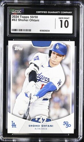 CGC - 10 2024 Topps 50/50 #82 Shohei Ohtani [6036226234]