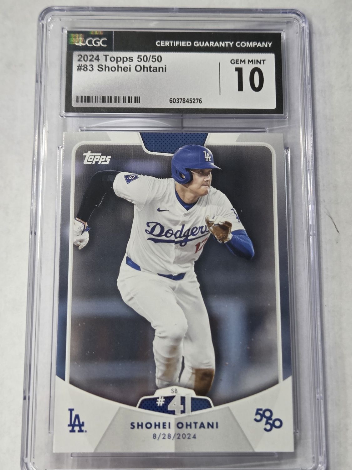CGC - 10 - Topps 50/50 Shohei Ohtani #83 [6037845276]