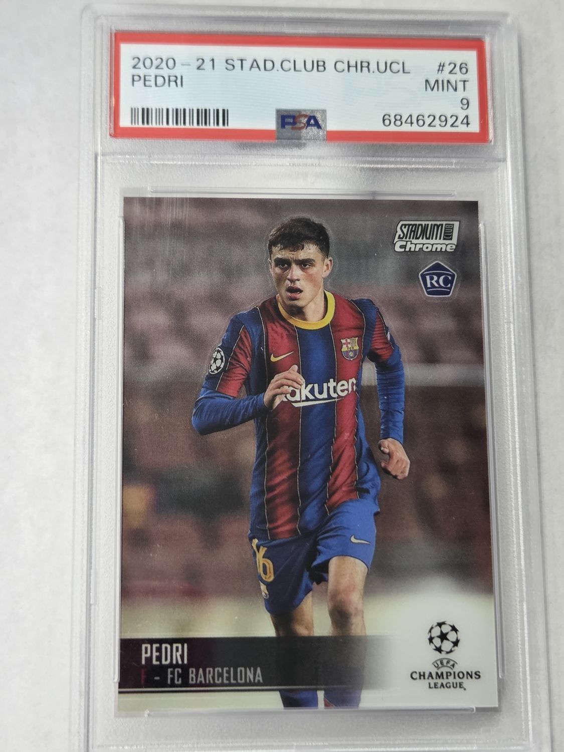 PSA - 9 - 2020-21 STAD.Club CHR.UCL Pedri #26 [684629924]
