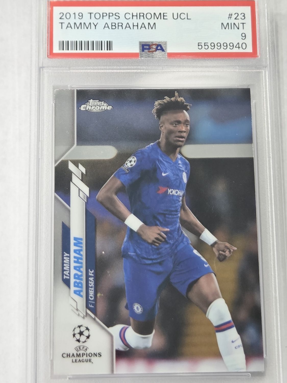 PSA - 9 - 2019 Topps Chrome UCL Tammy Abraham #23 [55999940]