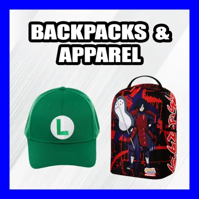 Backpacks and Apparel