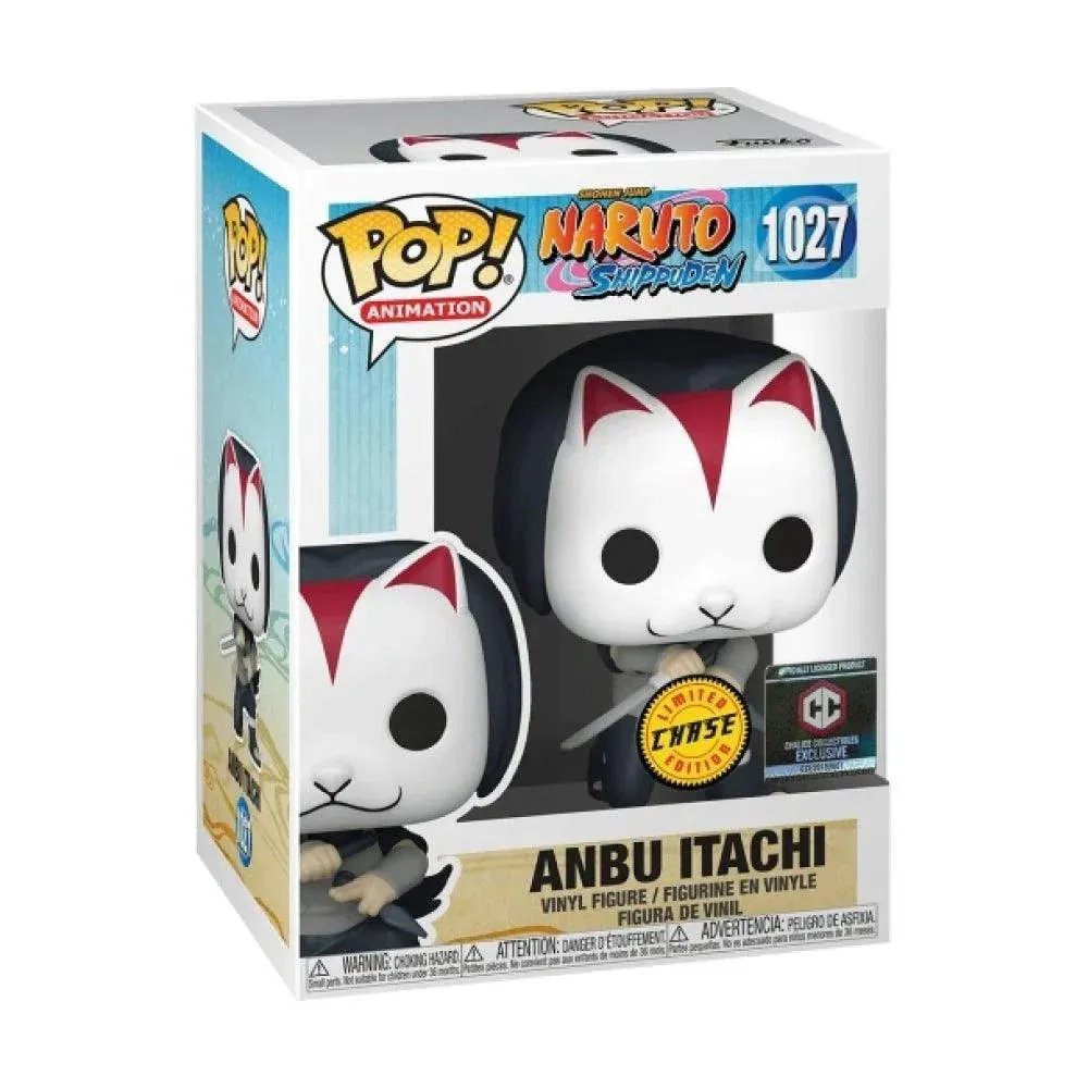 Anbu Itachi - Funko Pop! #1027 - Naruto, Condition: Good, Exclusive: Chalice Collectibles, Variant: Chase
