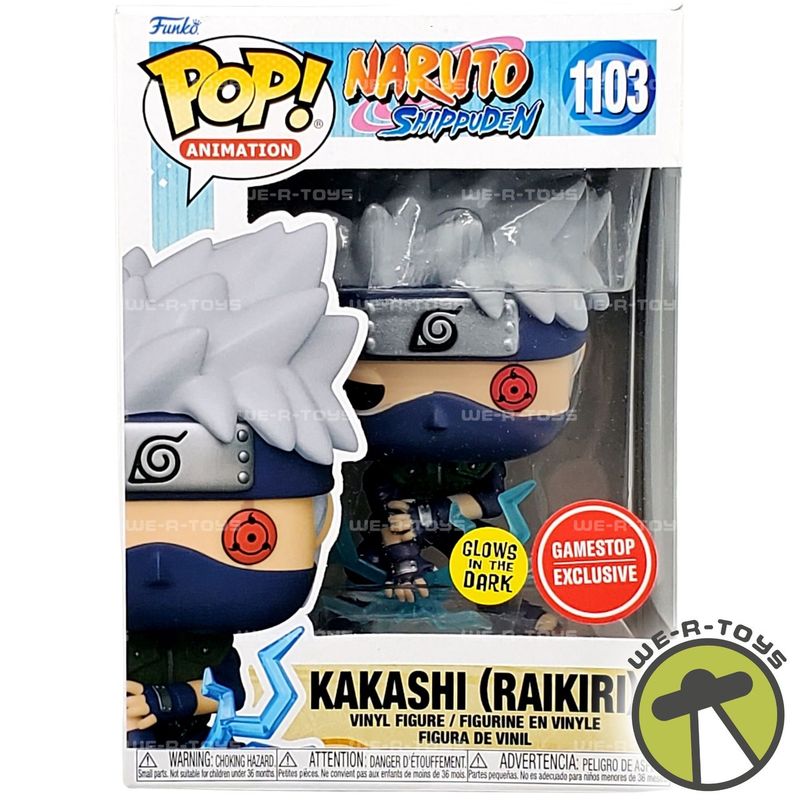 #1103 Naruto Shippuden - Kakashi (Raikiri) - Gamestop Exclusive - Funko Pop!