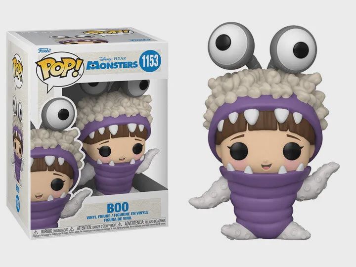 #1153 Monsters Inc. - Boo - Funko Pop!, Condition: Good
