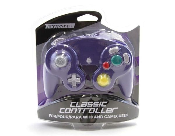 [Teknogame] 3rd Party Gamecube Controller - Purple, Condition: Sealed