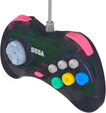 Sega Saturn 3rd Party Slate Grey Controller